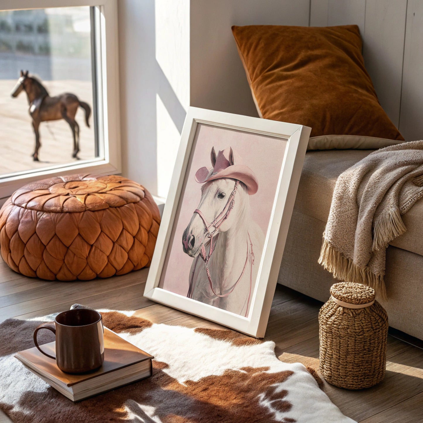 Blush Bridle Meets Western Grace