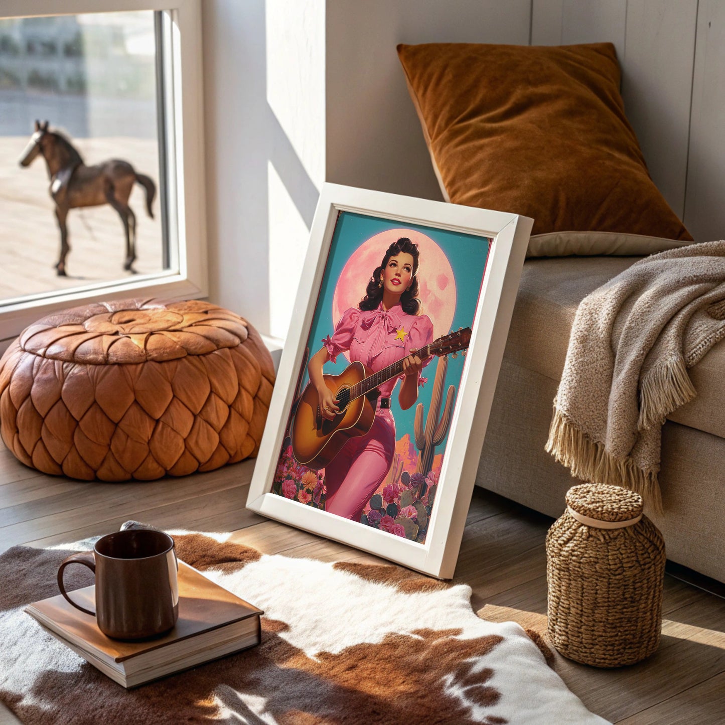 Desert Rose Sings By Moonlight