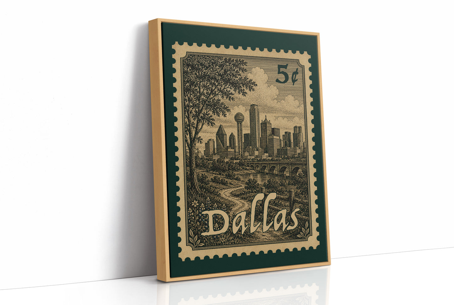 Dallas, Riverside Skyline