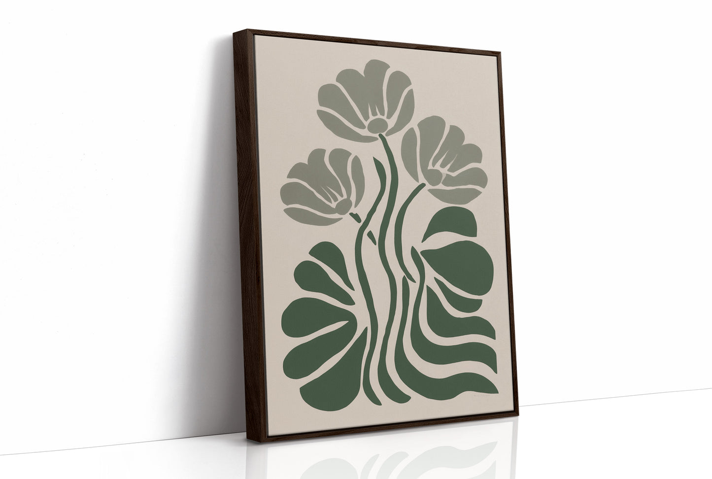 Tulips Dance In Sage Symmetry