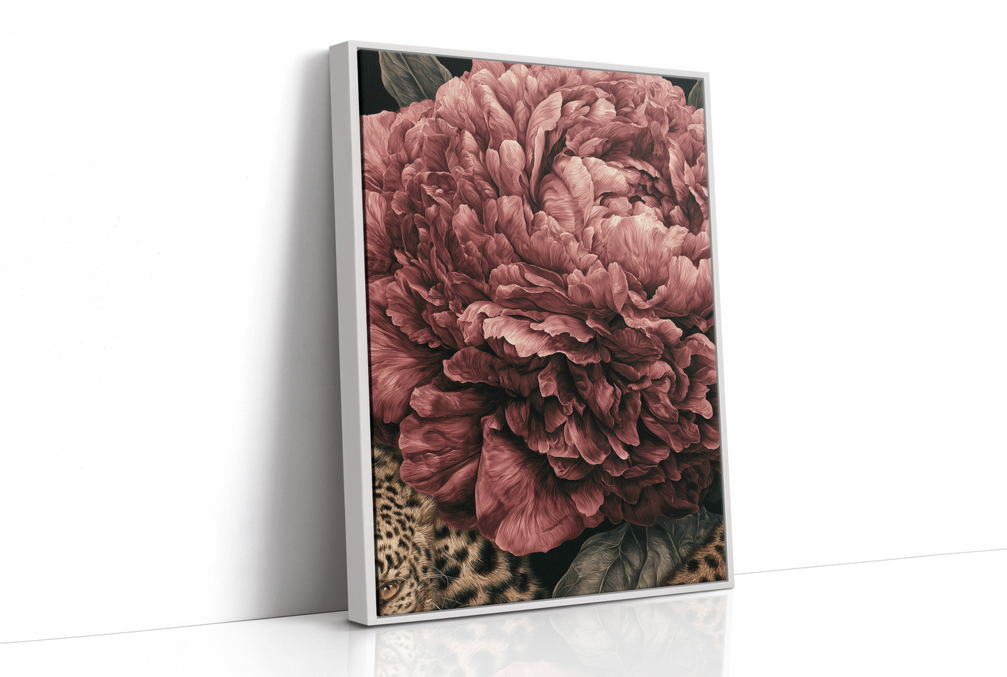 Peony Hides a Leopard