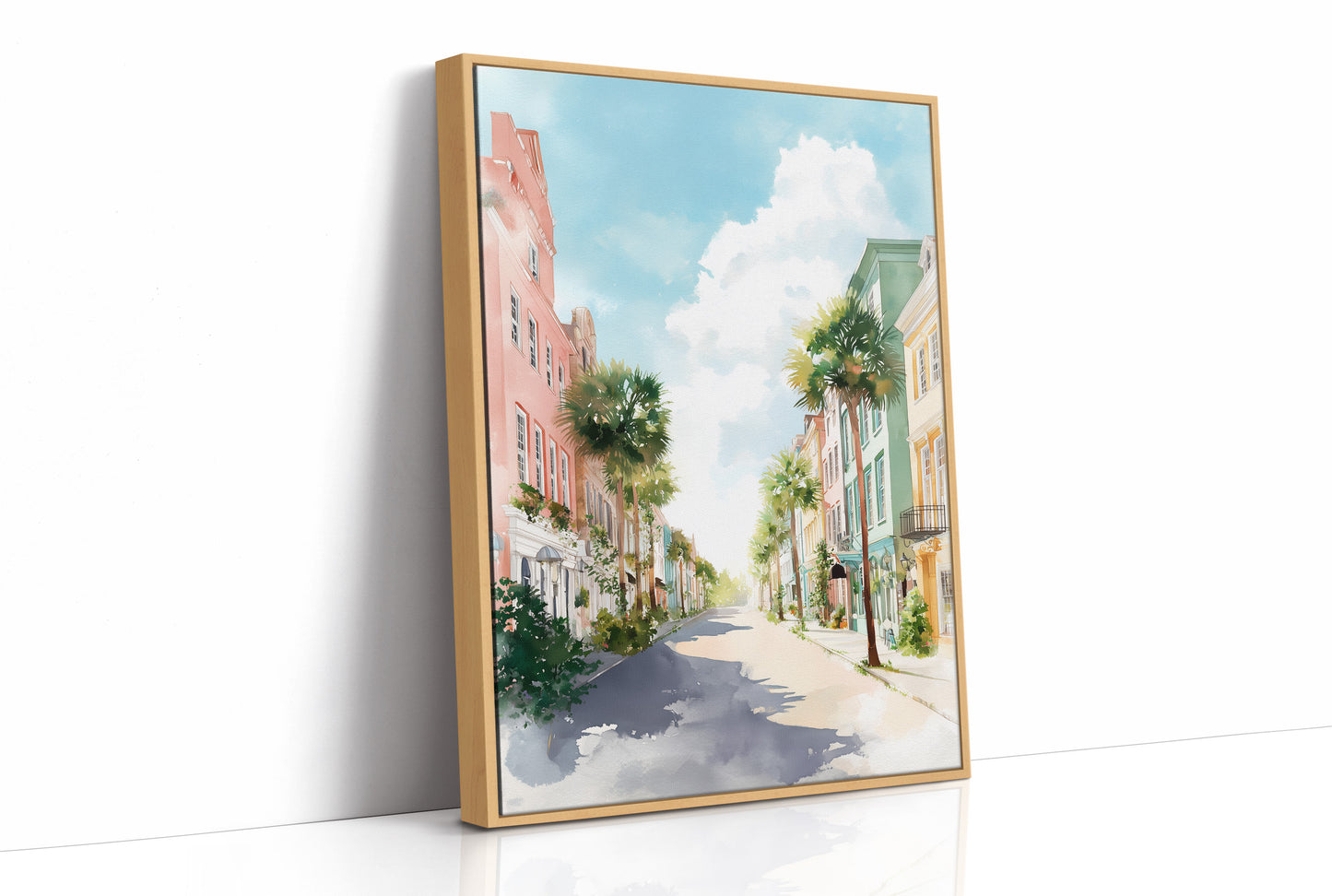 A Sunlit Street of Postcards