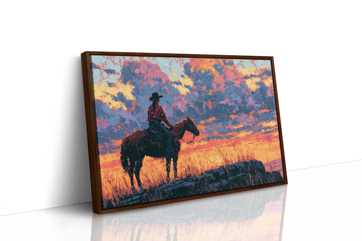 Rider on the Rimrock, Sundown