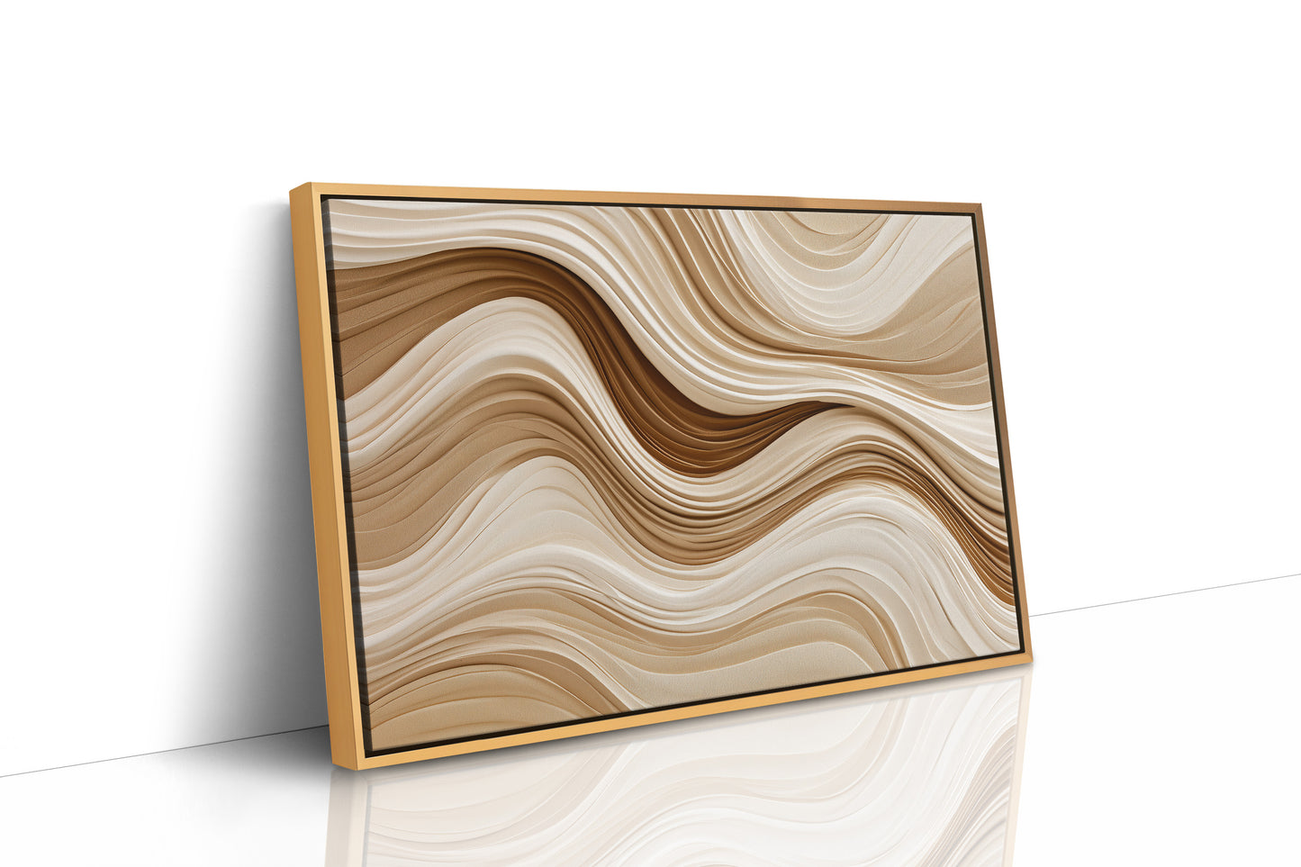 Caramel Ribbons in Motion