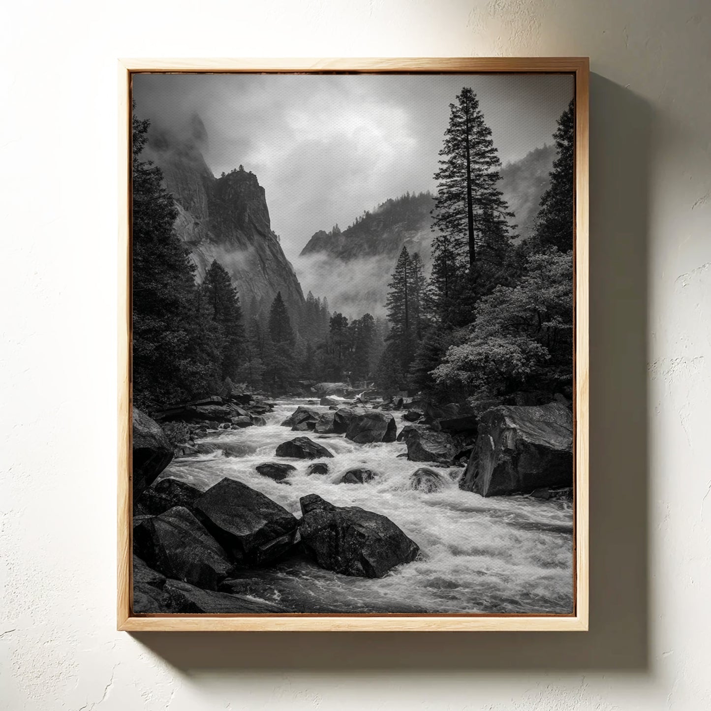 Veils of Mist Over Ancient Stones