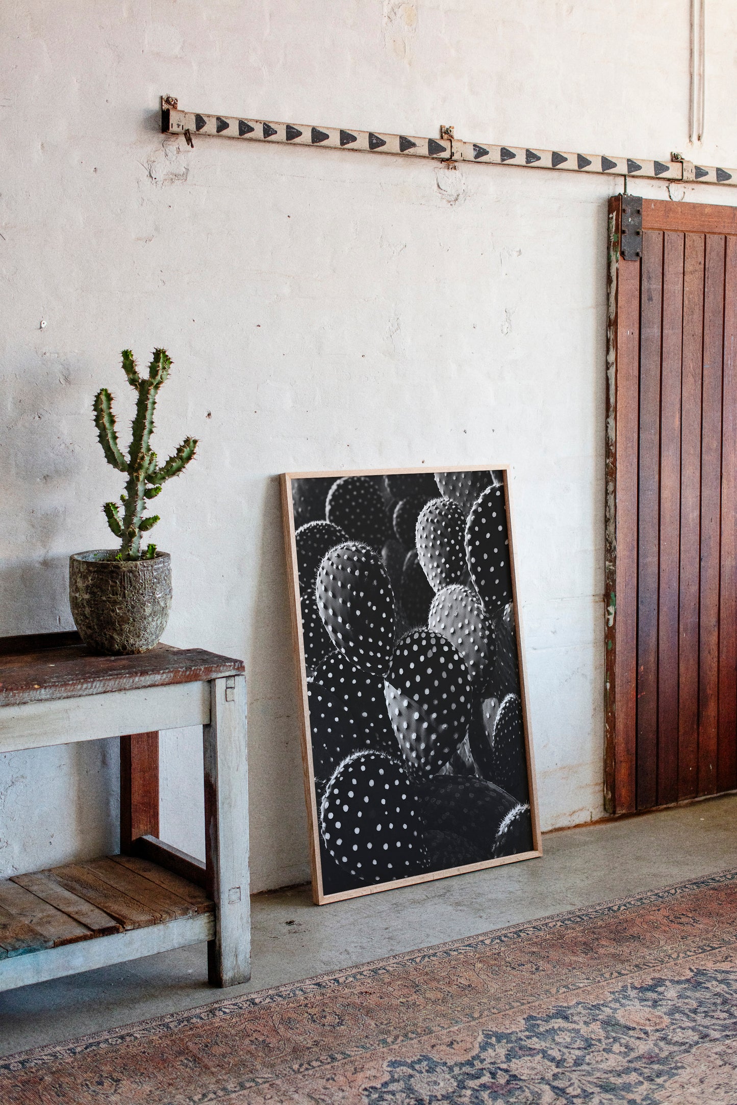 Desert Geometry in Monochrome