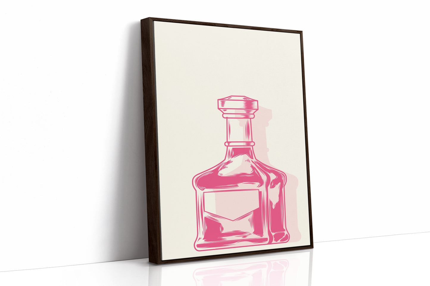 Pink Crystal Holds Midnight Stories