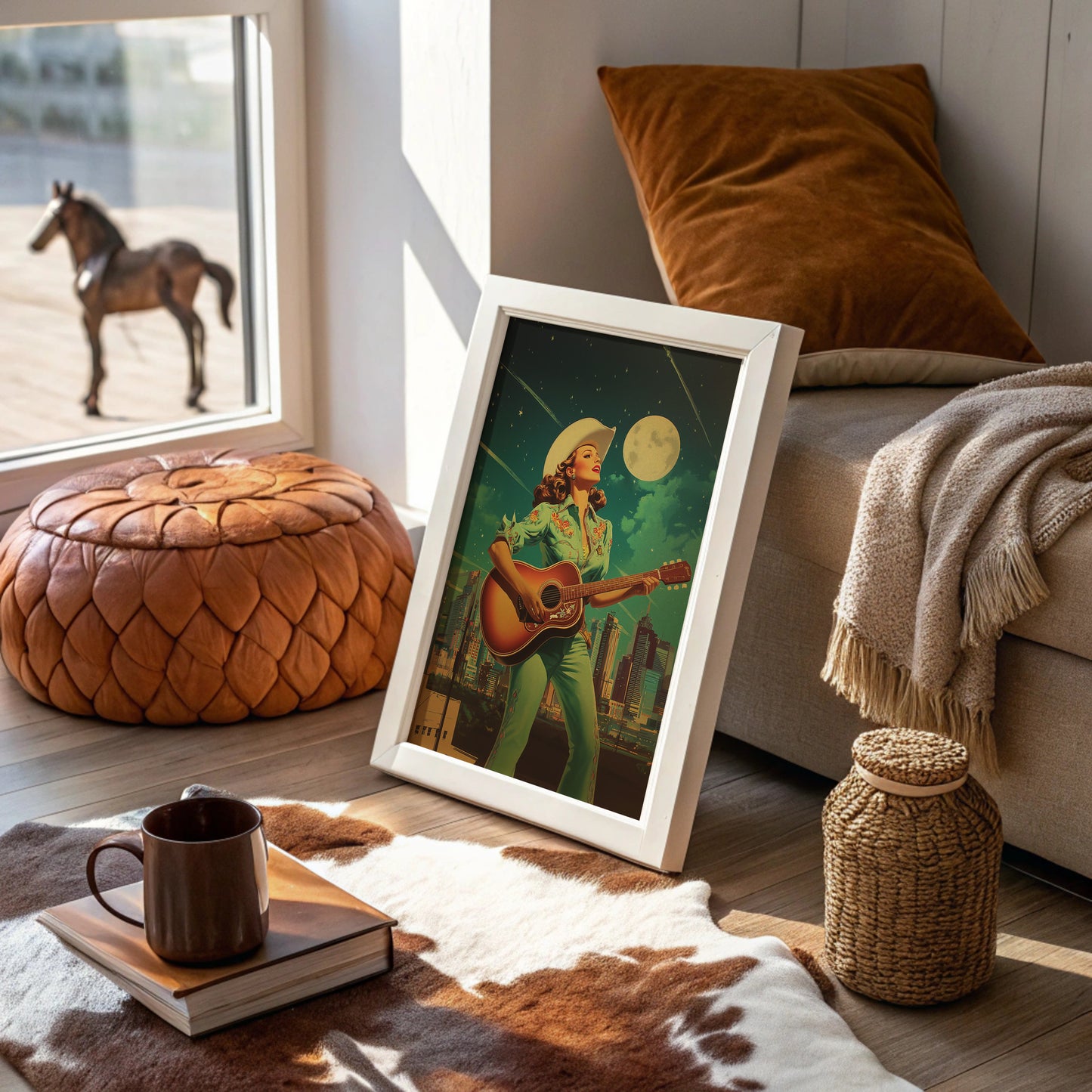 Moonlit Melodies Paint Nashville Green