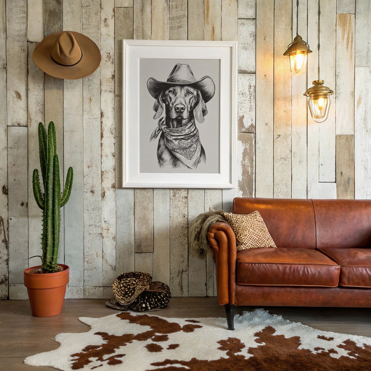 The Canine Cowboy's Resolve