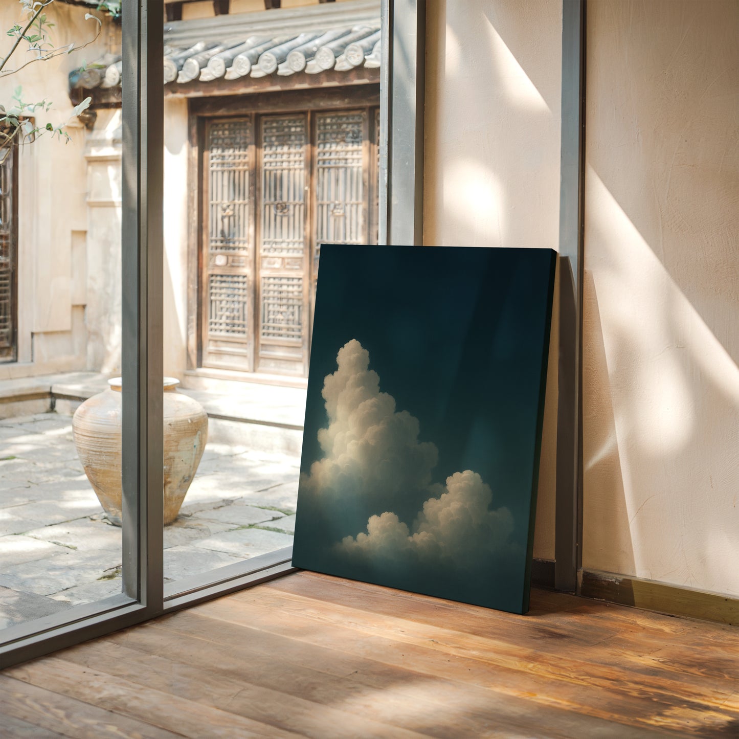 Pillars of Stillness in a Dark Sky