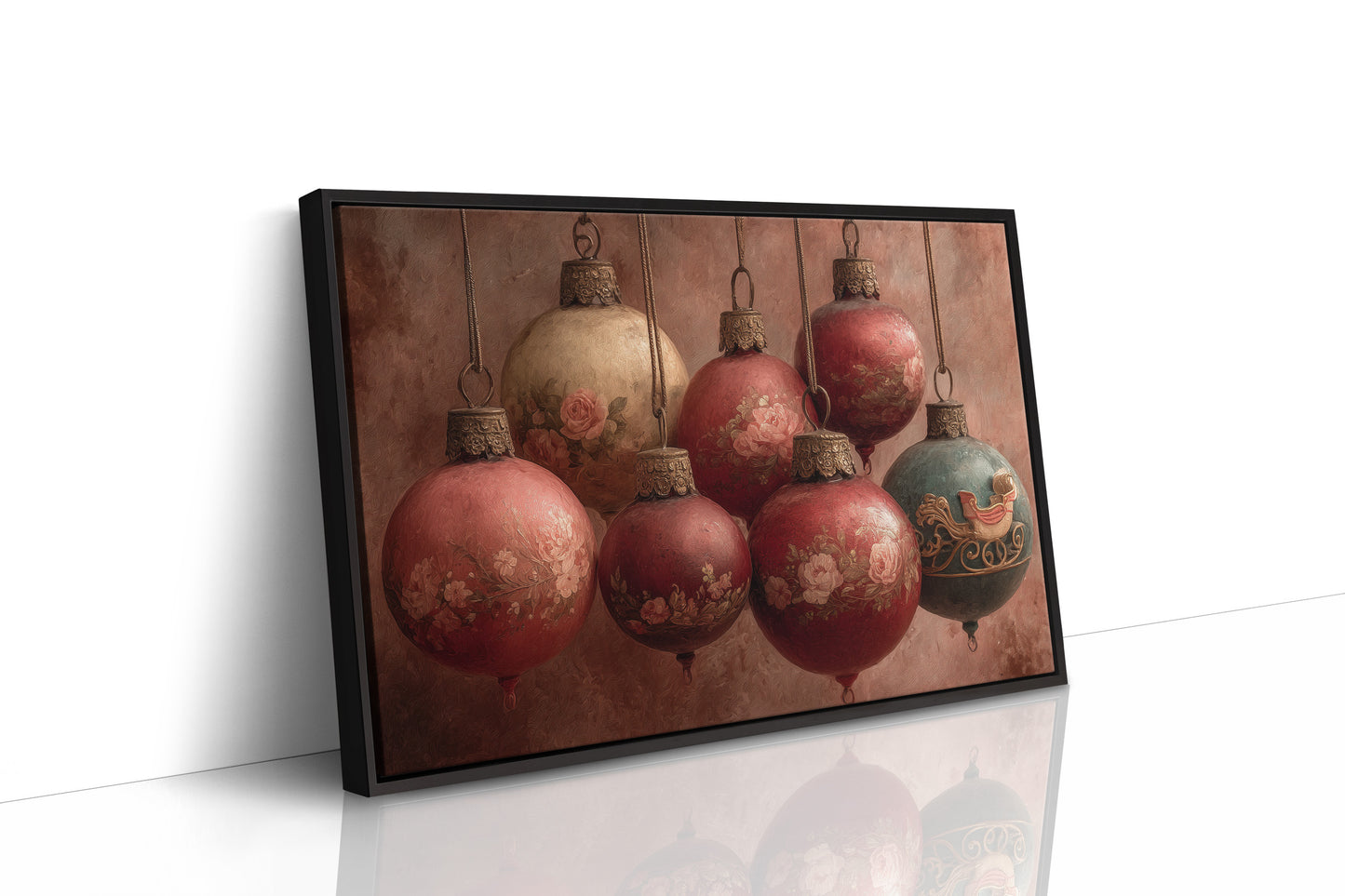 Antique Baubles in Rose and Rust