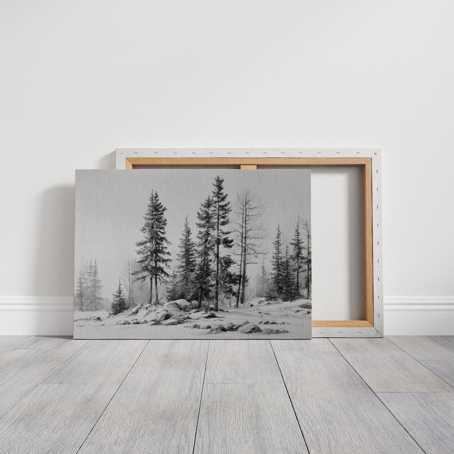 Winter Pines Stand Silent Watch