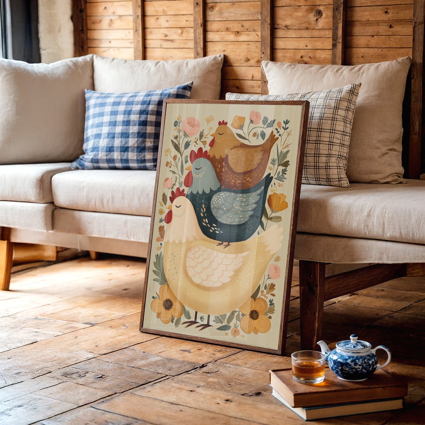 Roosters Tell Folk Art Tales