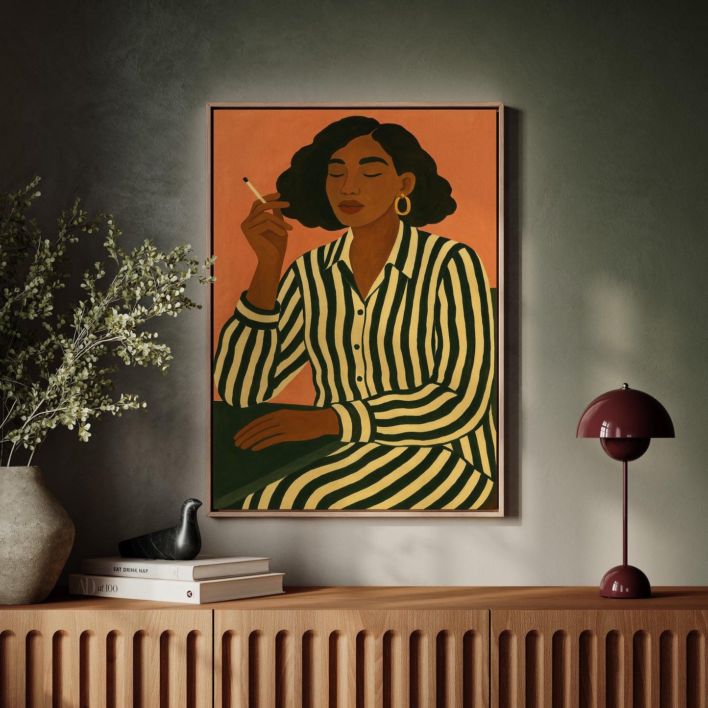 Striped Silence and Golden Hoop