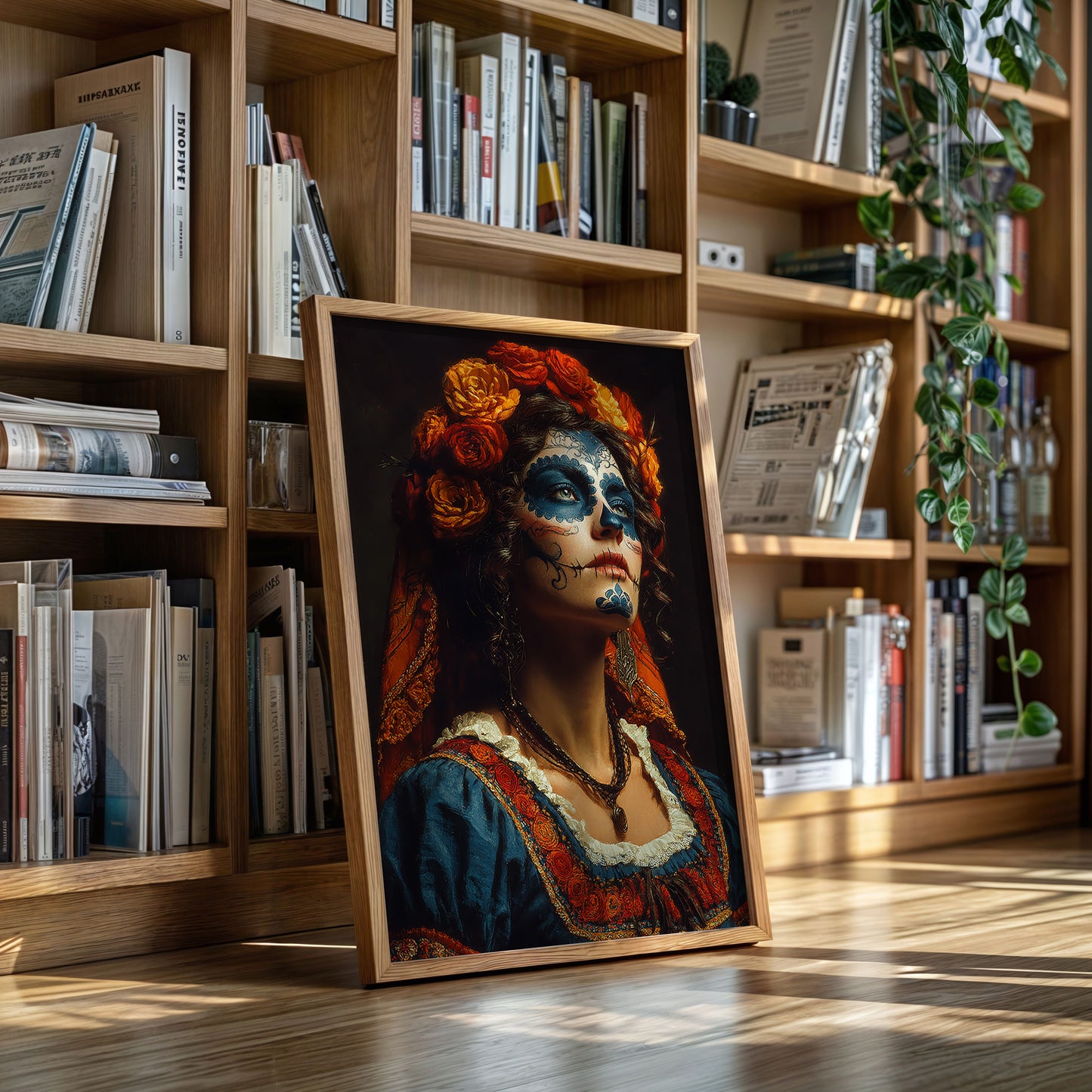 Elegance in Sugar Skull Makeup