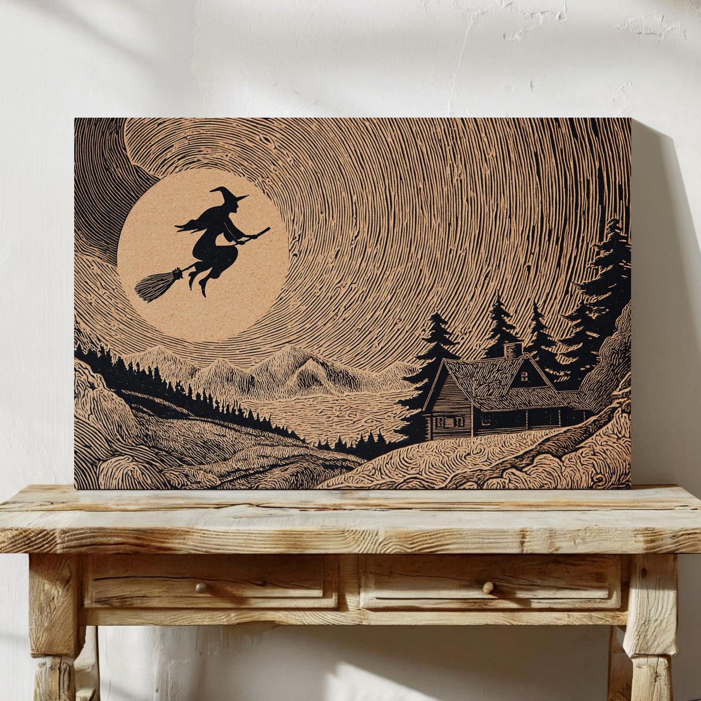 Beneath the Spinning Moon