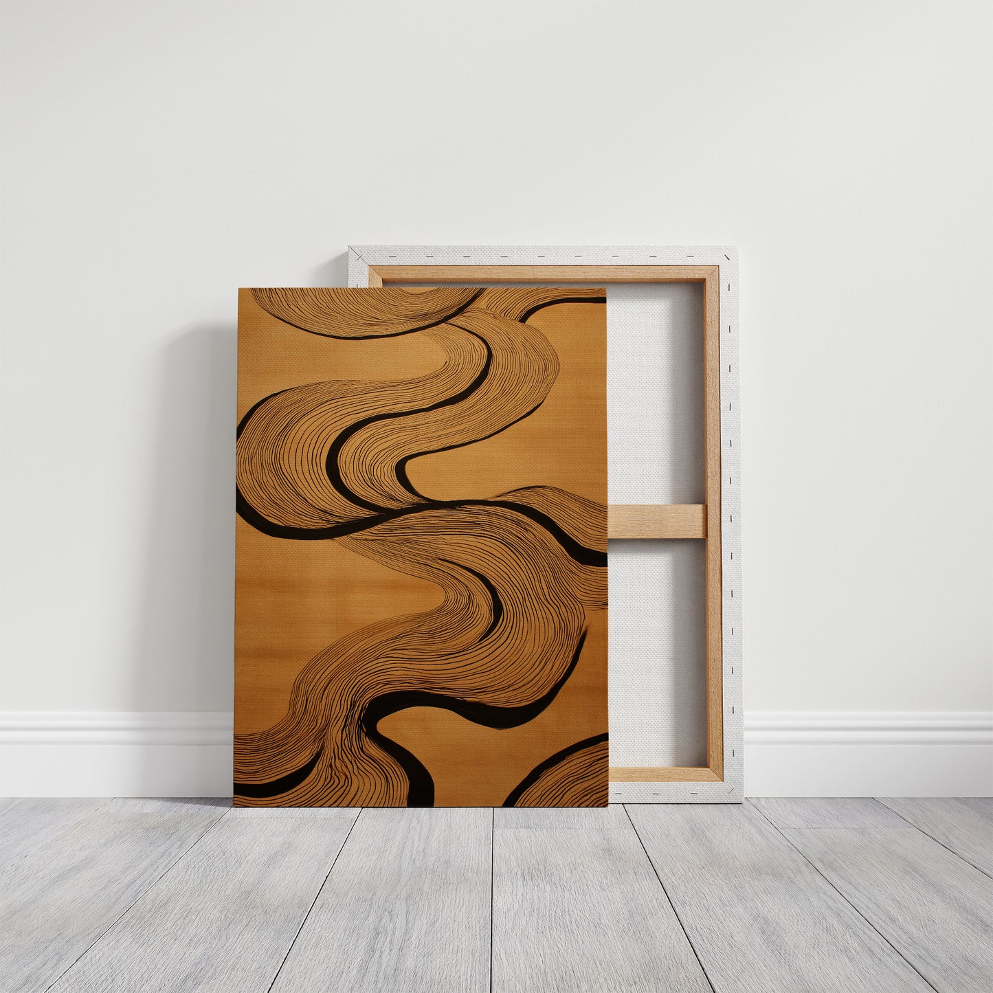 Flowing Lines Paint Modern Stories