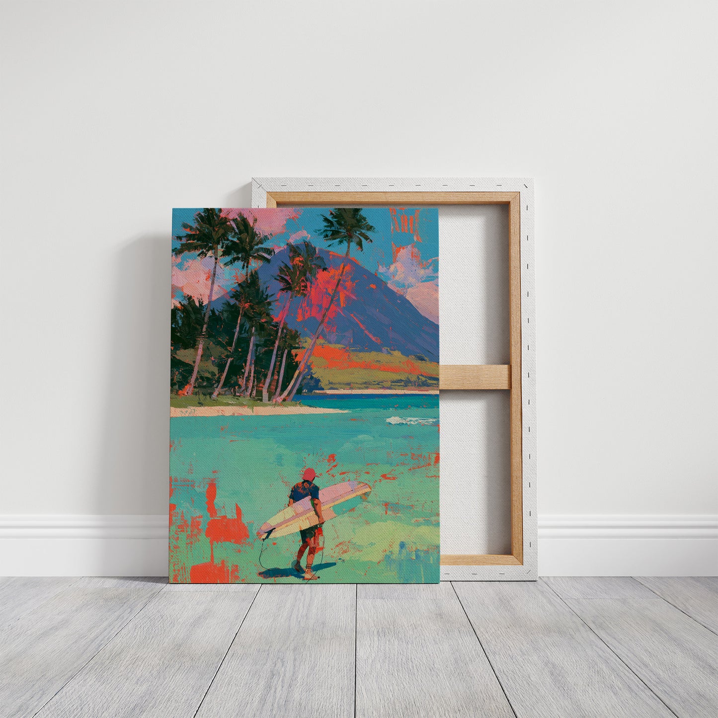 Tropical Shore, Board in Hand