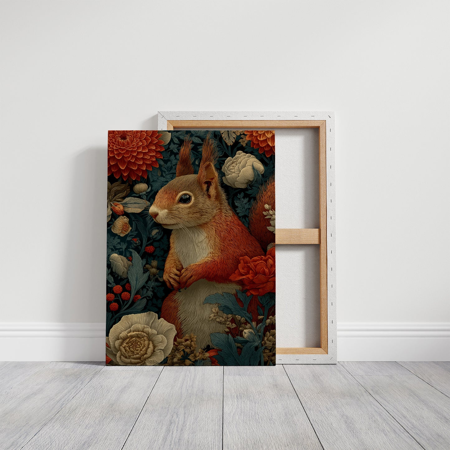 The Squirrel Who Stayed for the Flowers