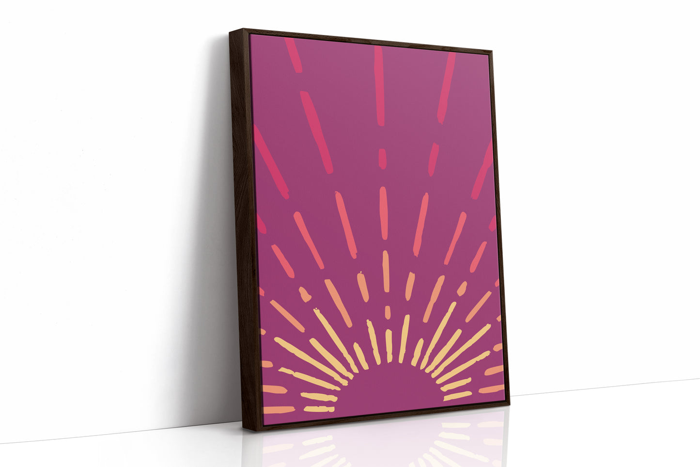 Magenta Skies Break Into Gold