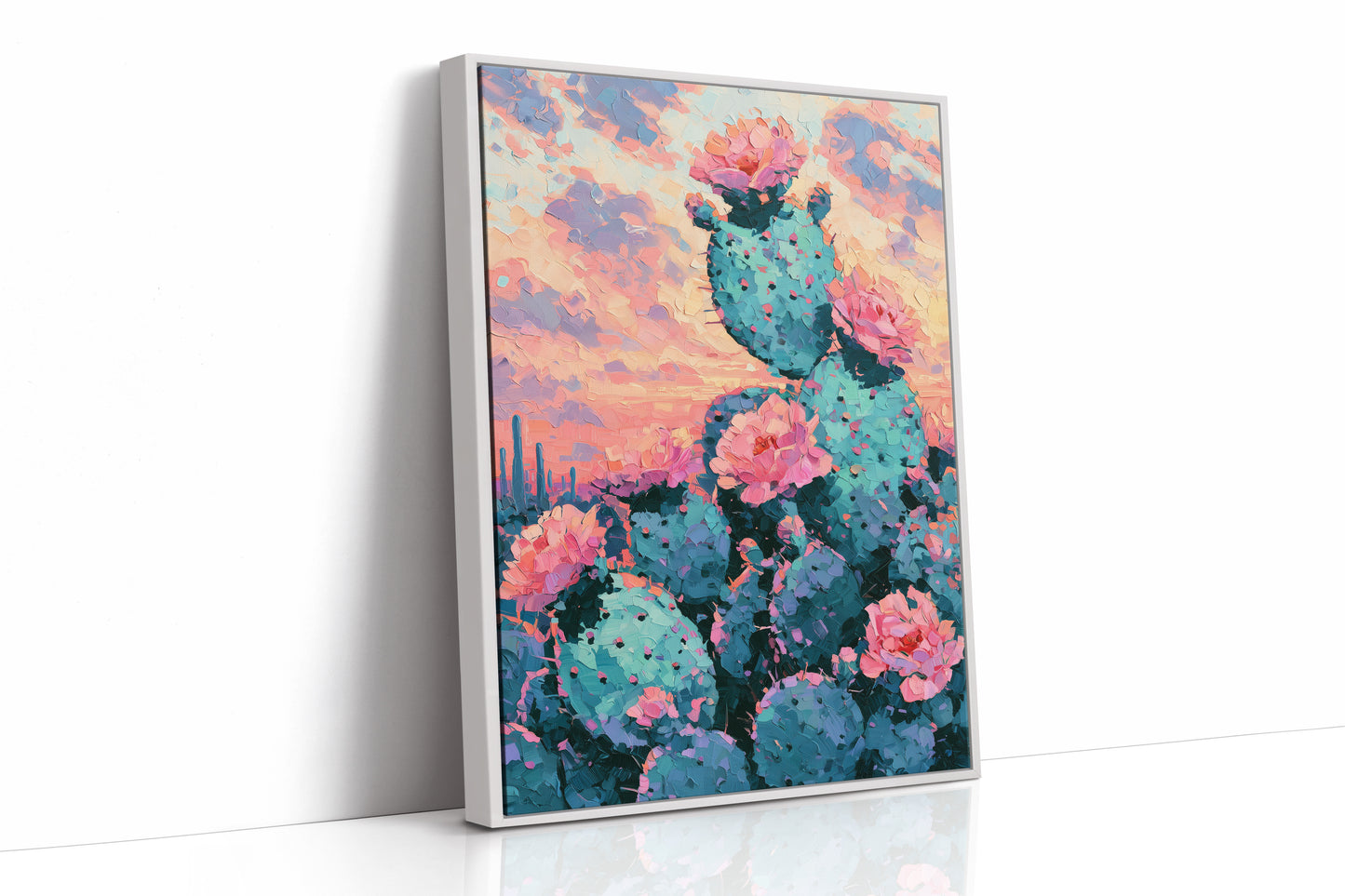 Sunset Blooms Among the Thorns