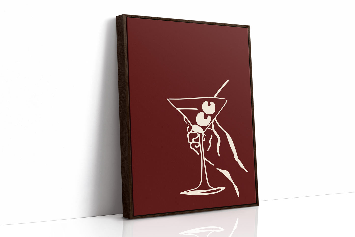 Martinis Dance On Burgundy Nights