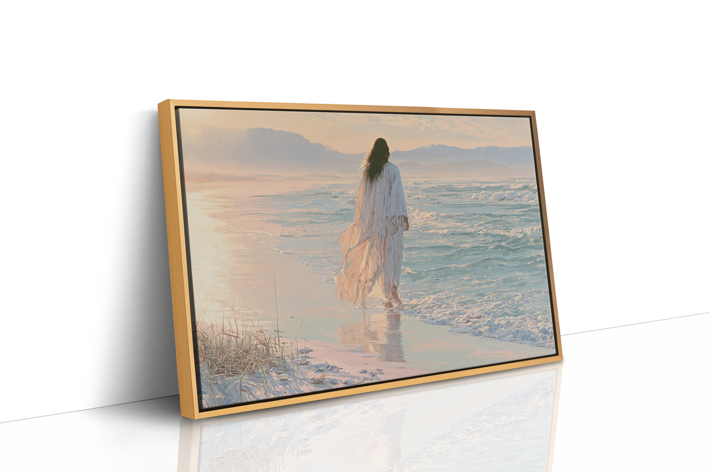 Wading Into Dawn's Embrace