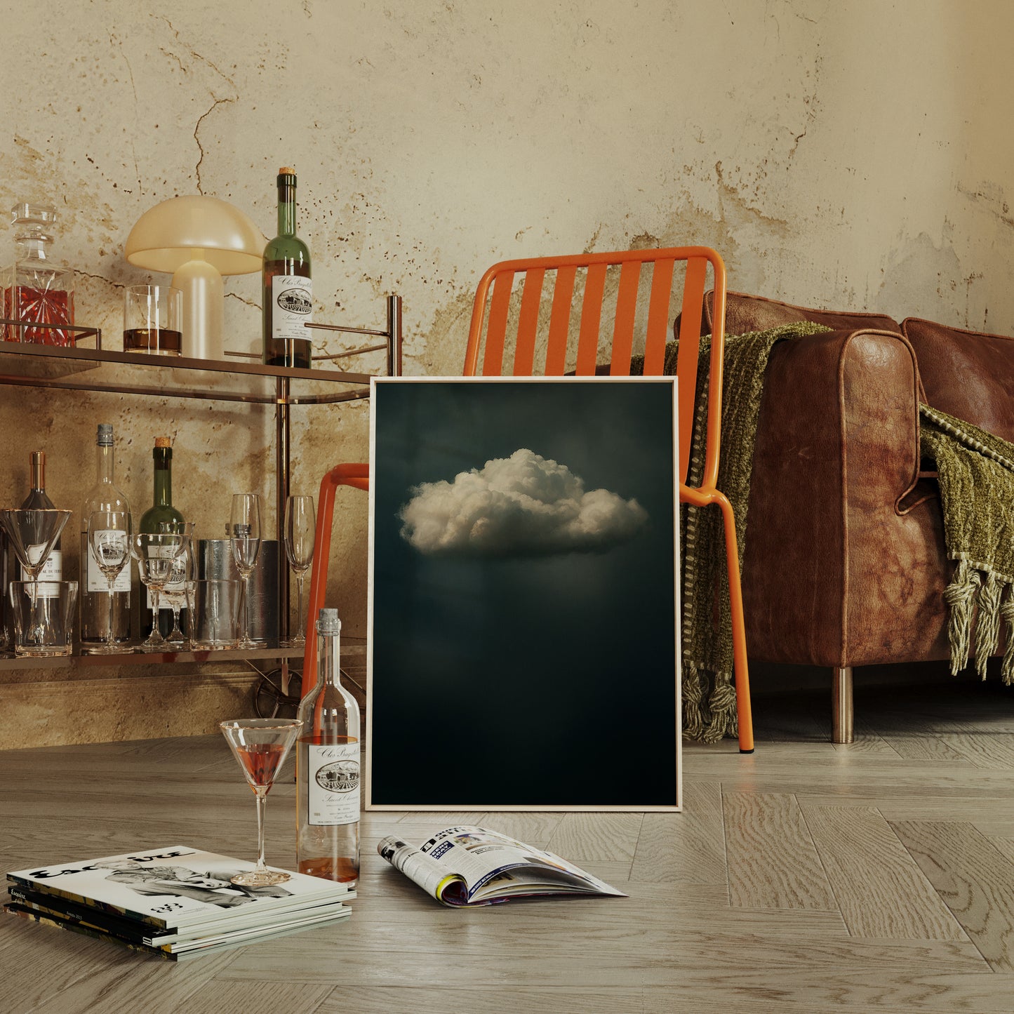 Lone Cloud in Quiet Storm