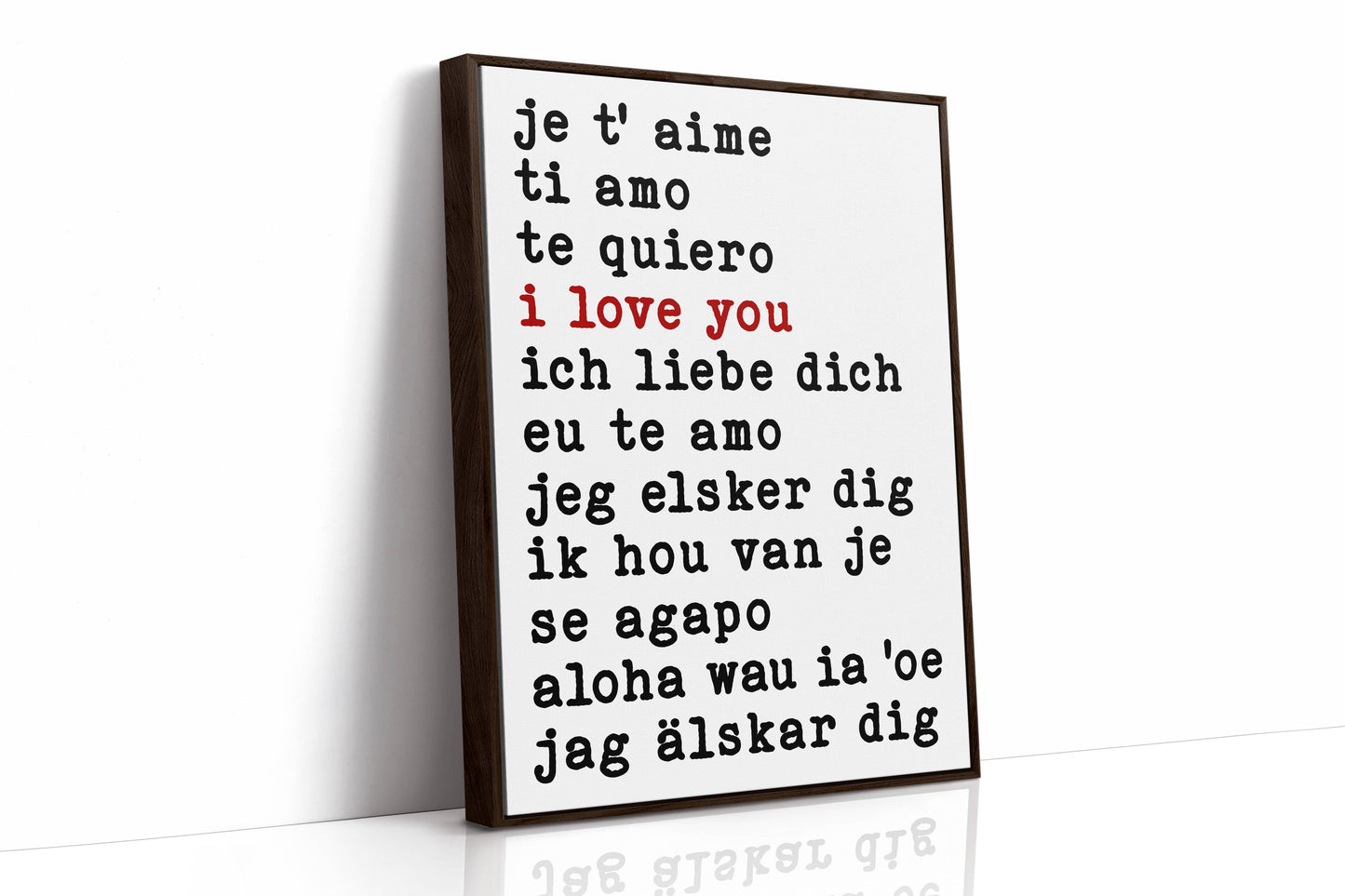 Love Speaks In Every Language
