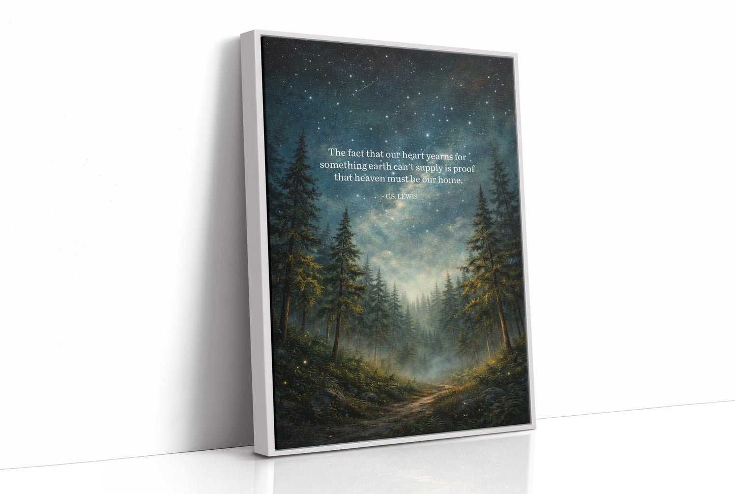 Celestial Whispers Through Ancient Pines