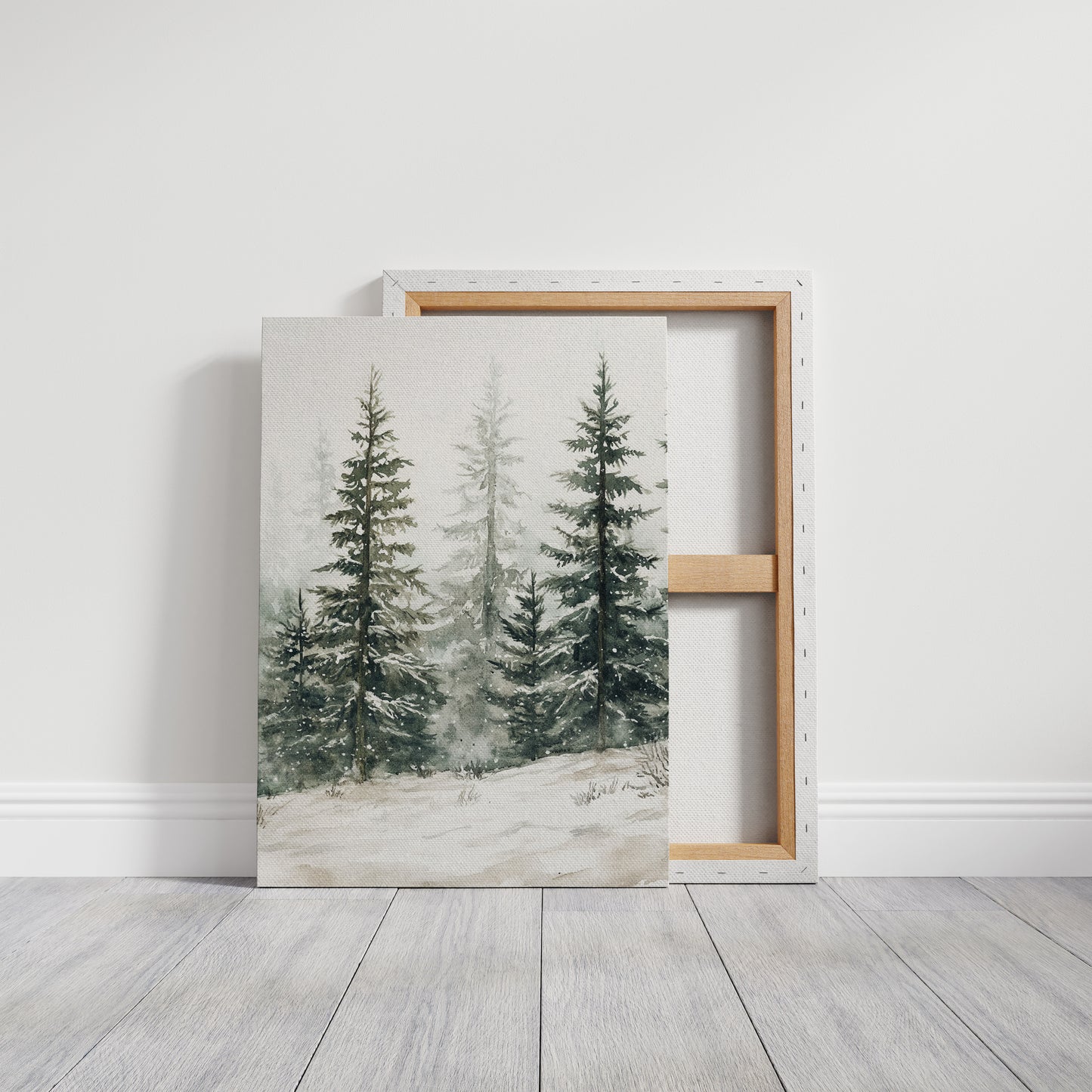 The Forest Breathes in White