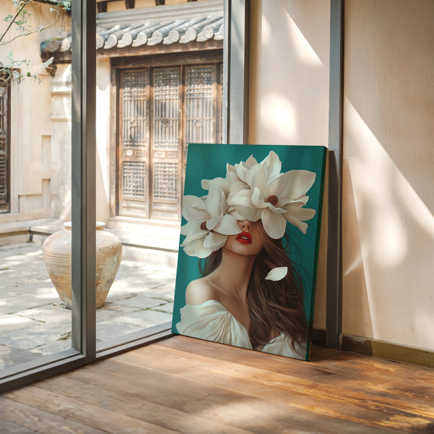 Whispers Beneath Magnolia Blooms