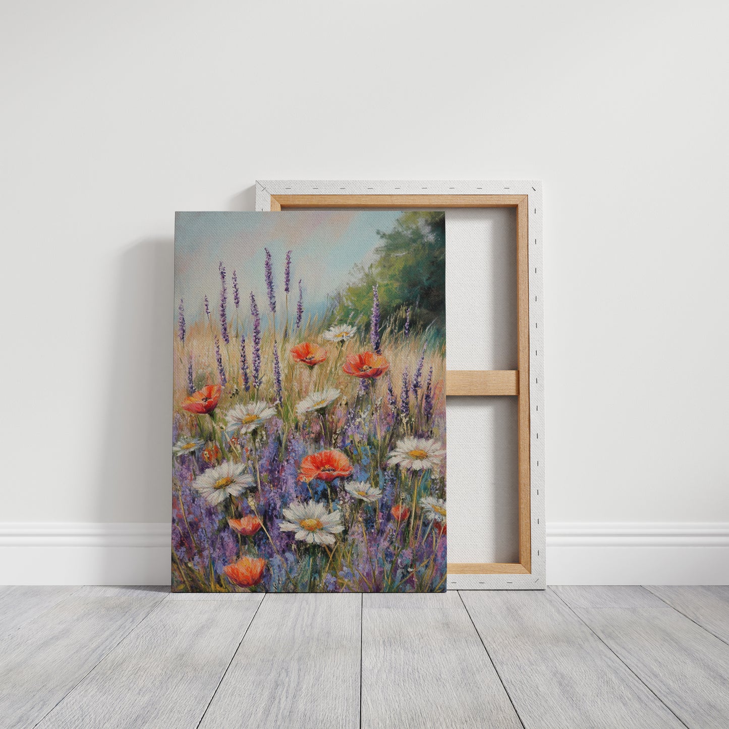 Fields Awash With Colorful Blooms