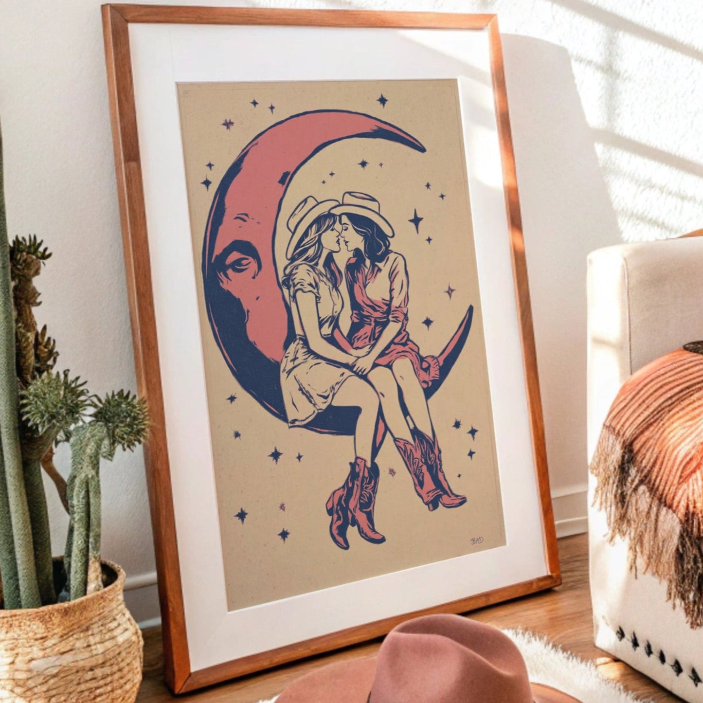 Moonlit Boots Dance Among Stars