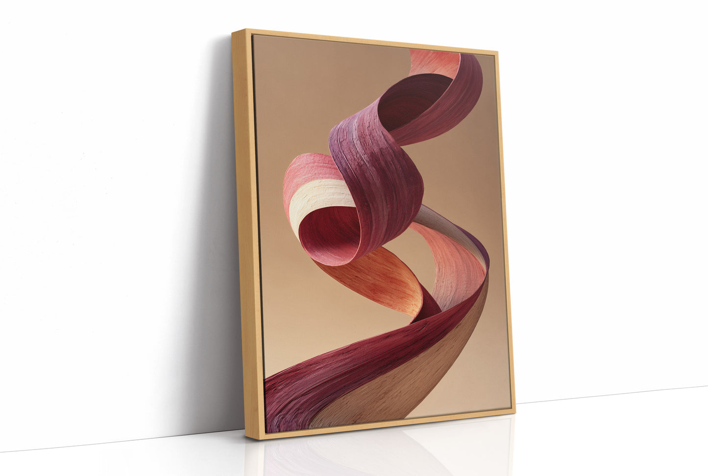 Ribbon Form In Quiet Motion