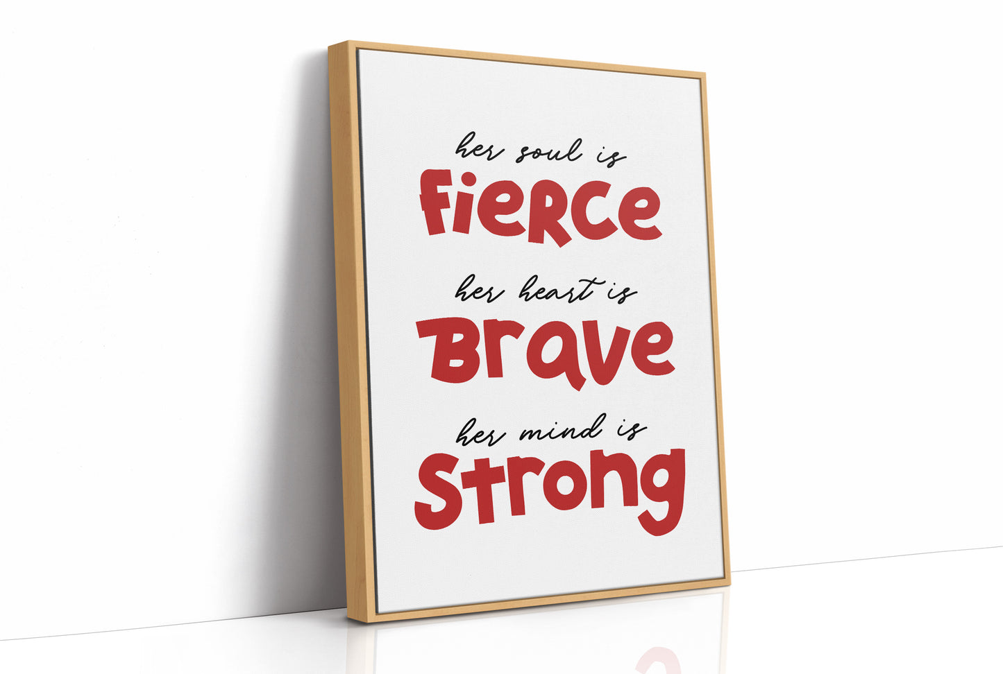 Her Soul Fierce Heart Brave