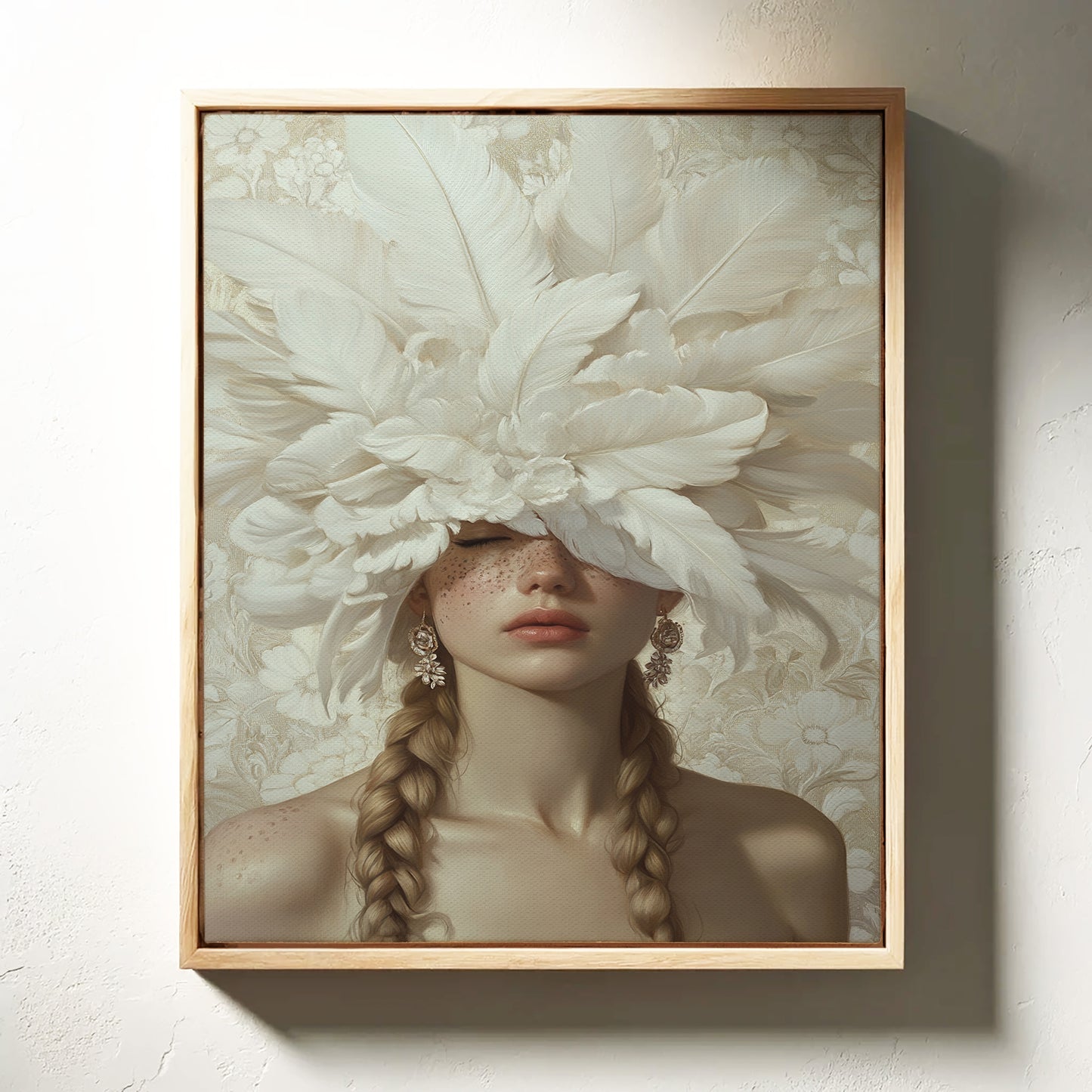 Whispers of Ivory Feathers