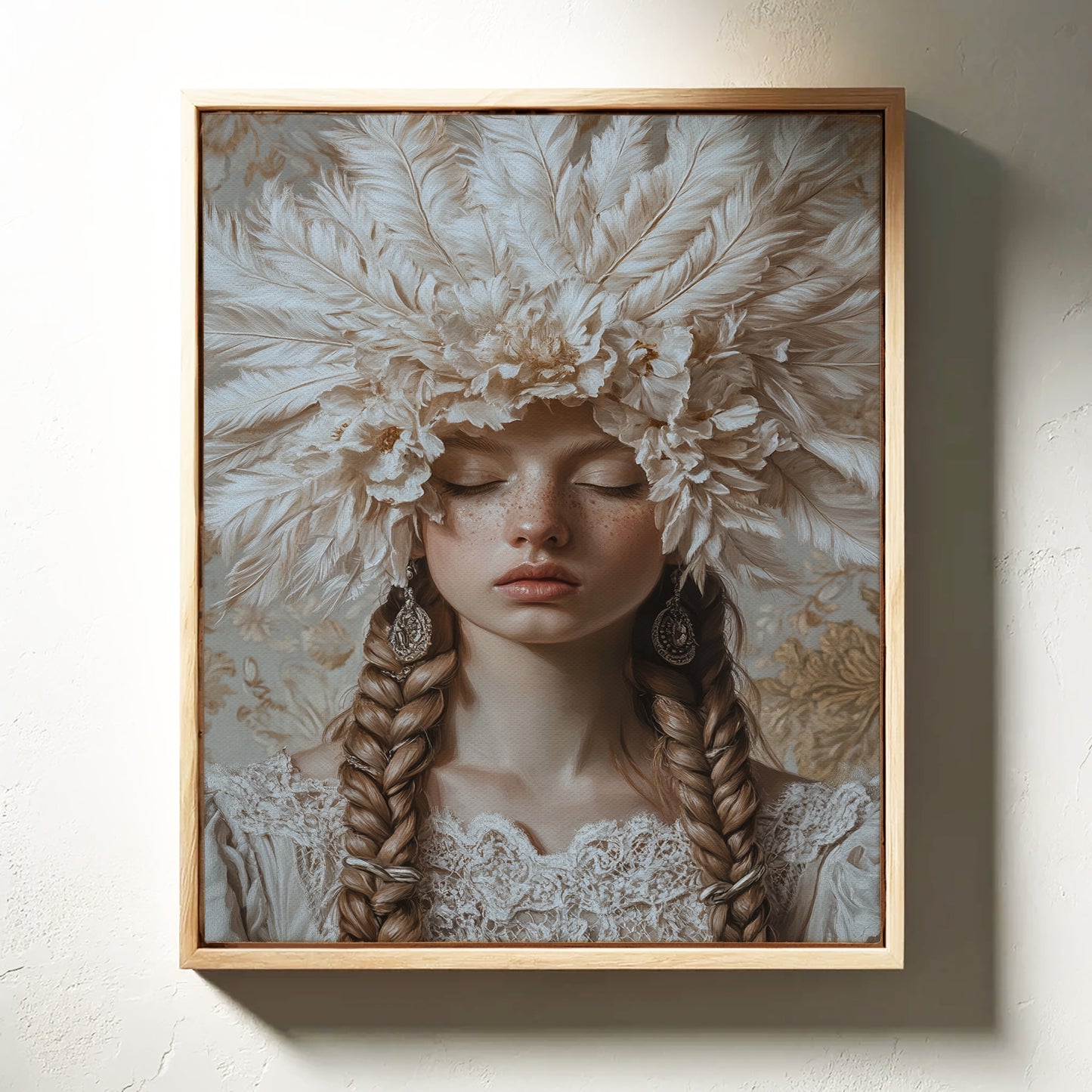 Crowned in Silence and Lace