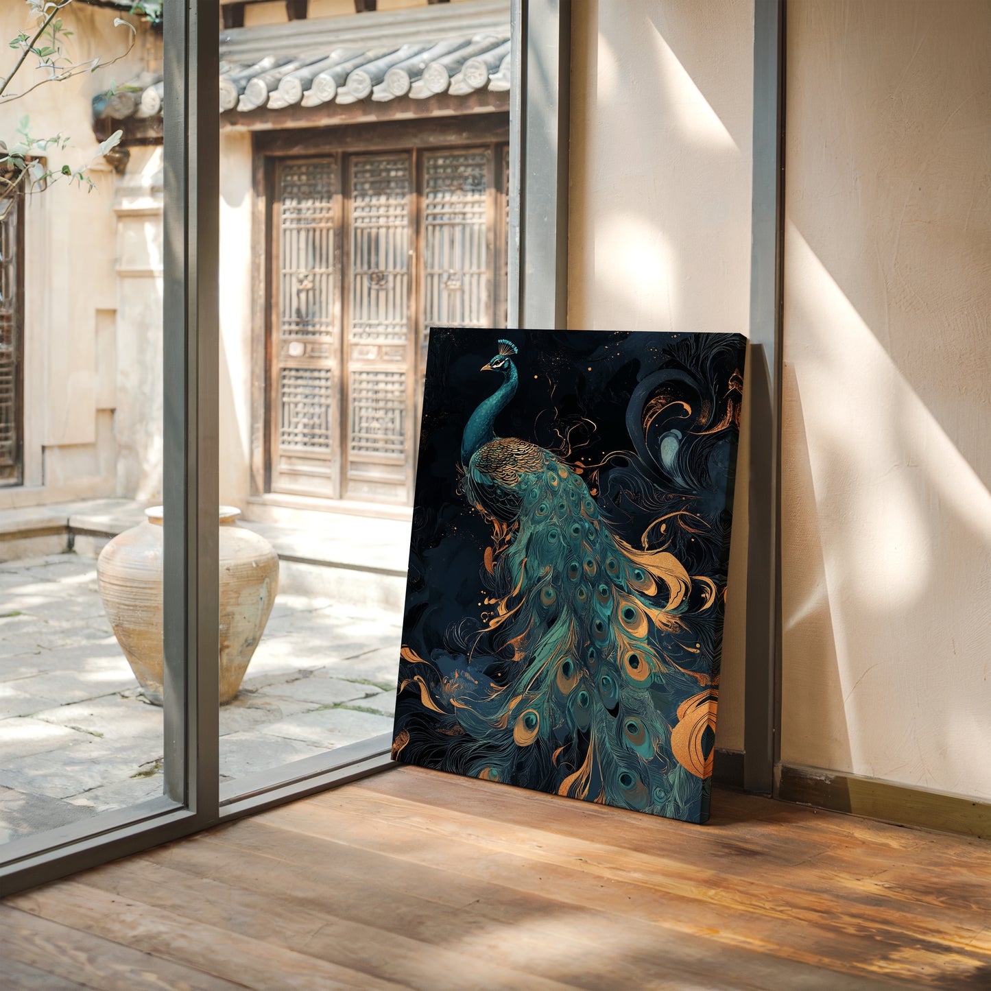 Embers in a Peacock's Wake