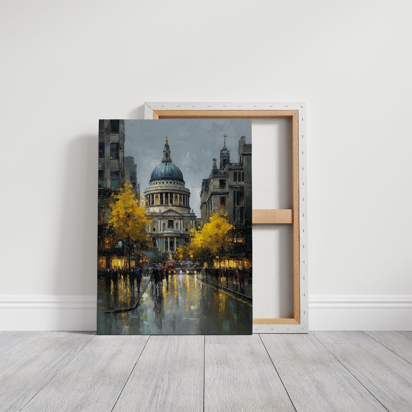 London on a Grey and Golden Evening
