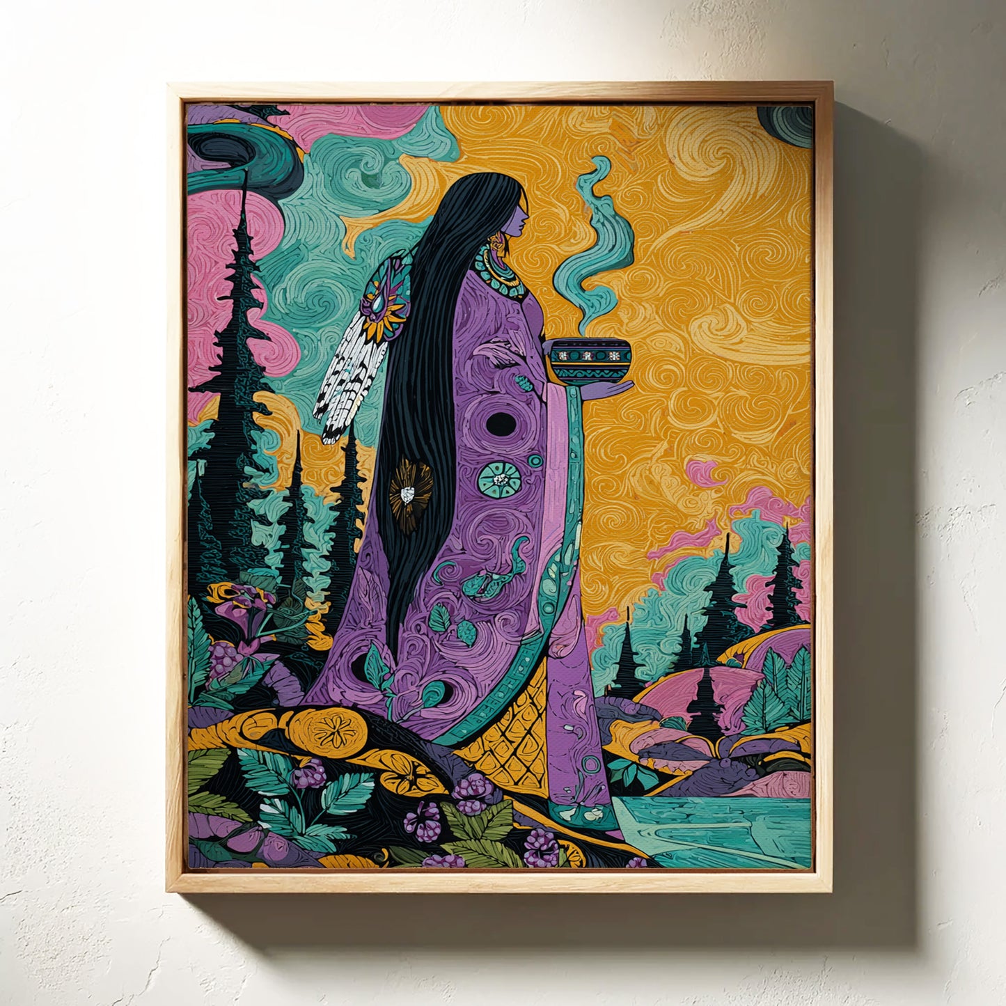 Ceremony Beneath the Painted Sky