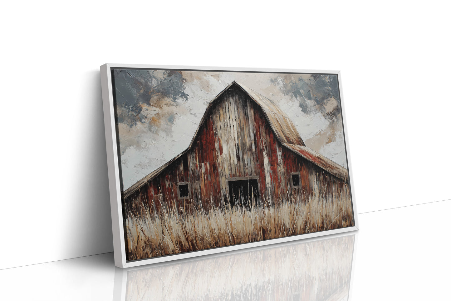 Prairie Storms Paint Weathered Wisdom