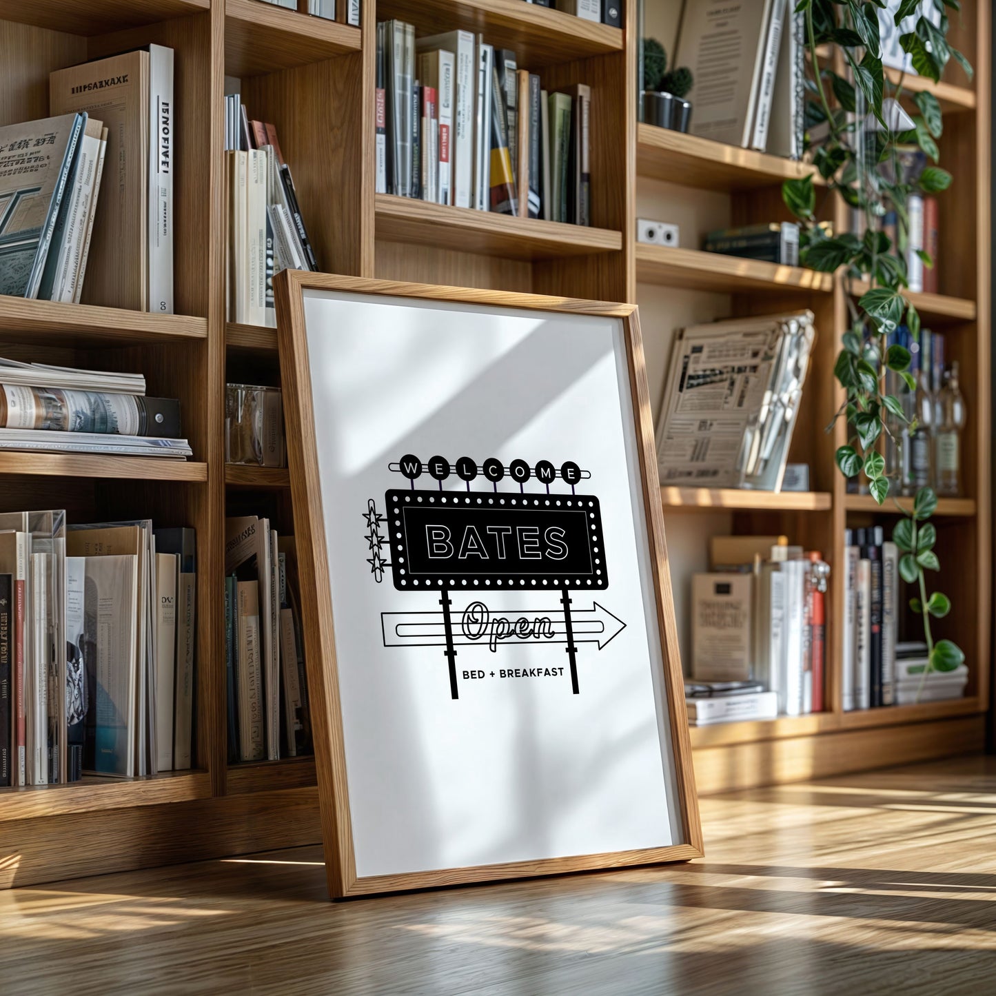 Neon Nights At Small Town Crossroads