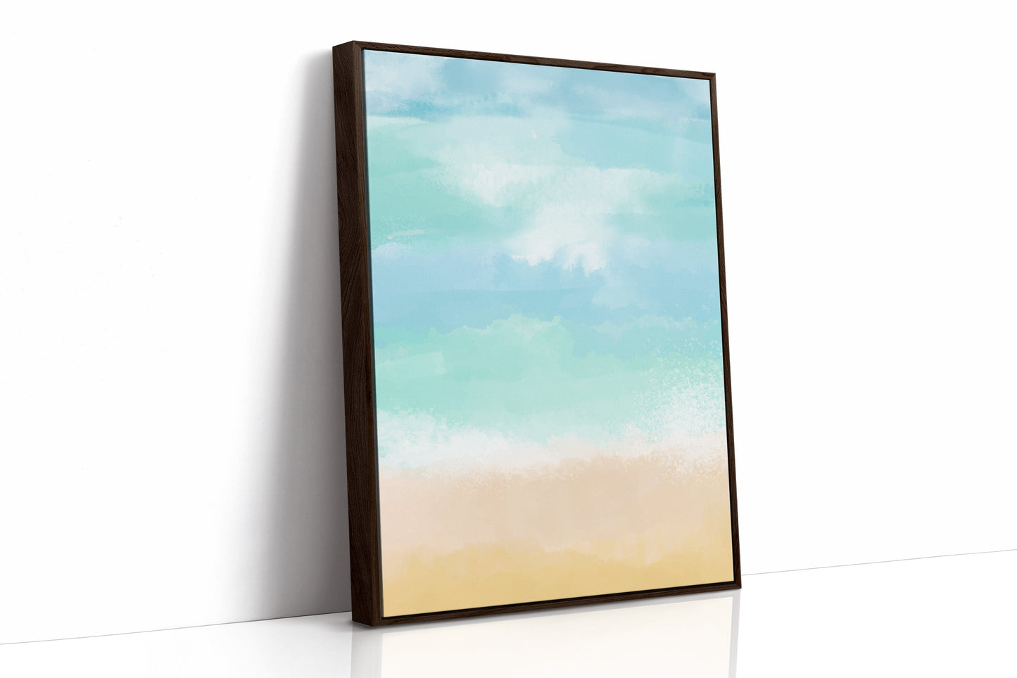 Turquoise Tides Paint Morning Peace
