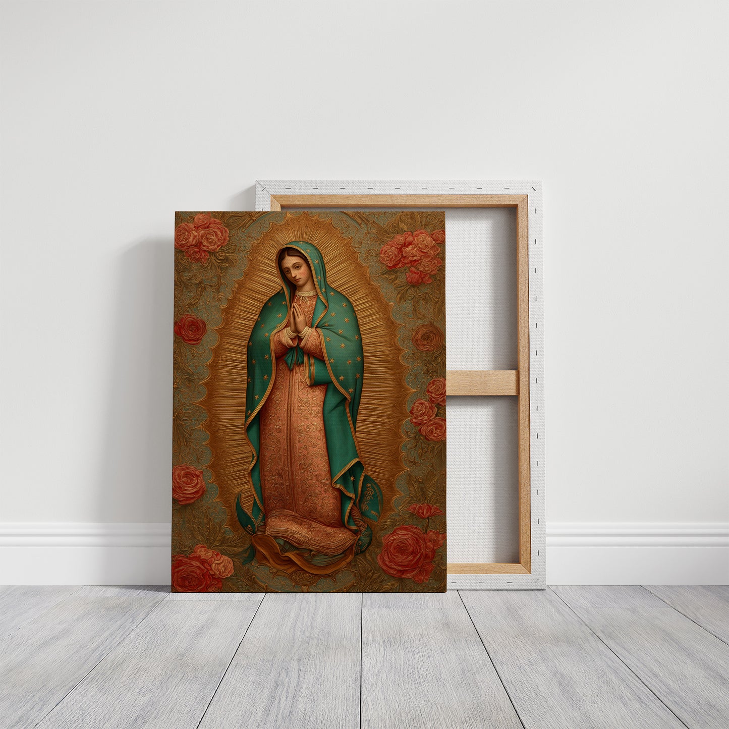 Radiant Devotion Adorned With Roses