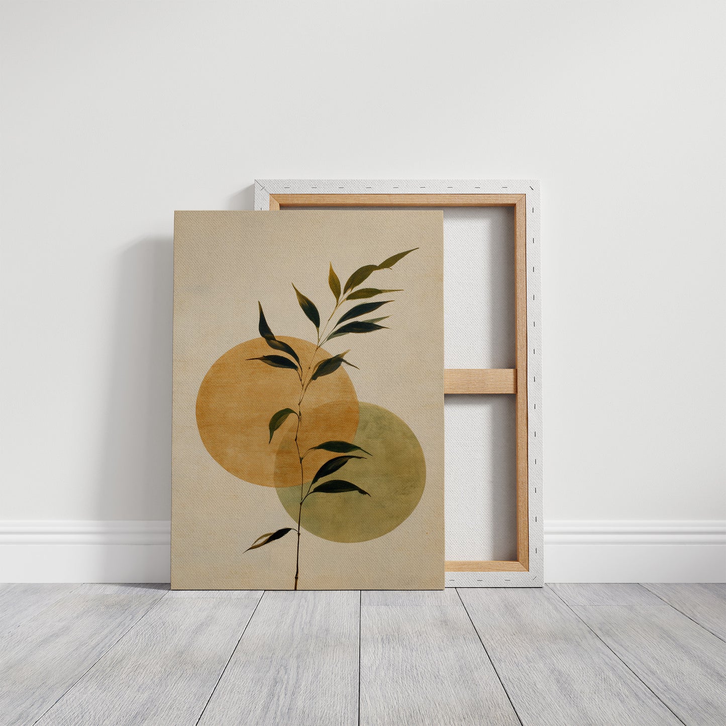 Bamboo Leaves Dance Through Golden Moons