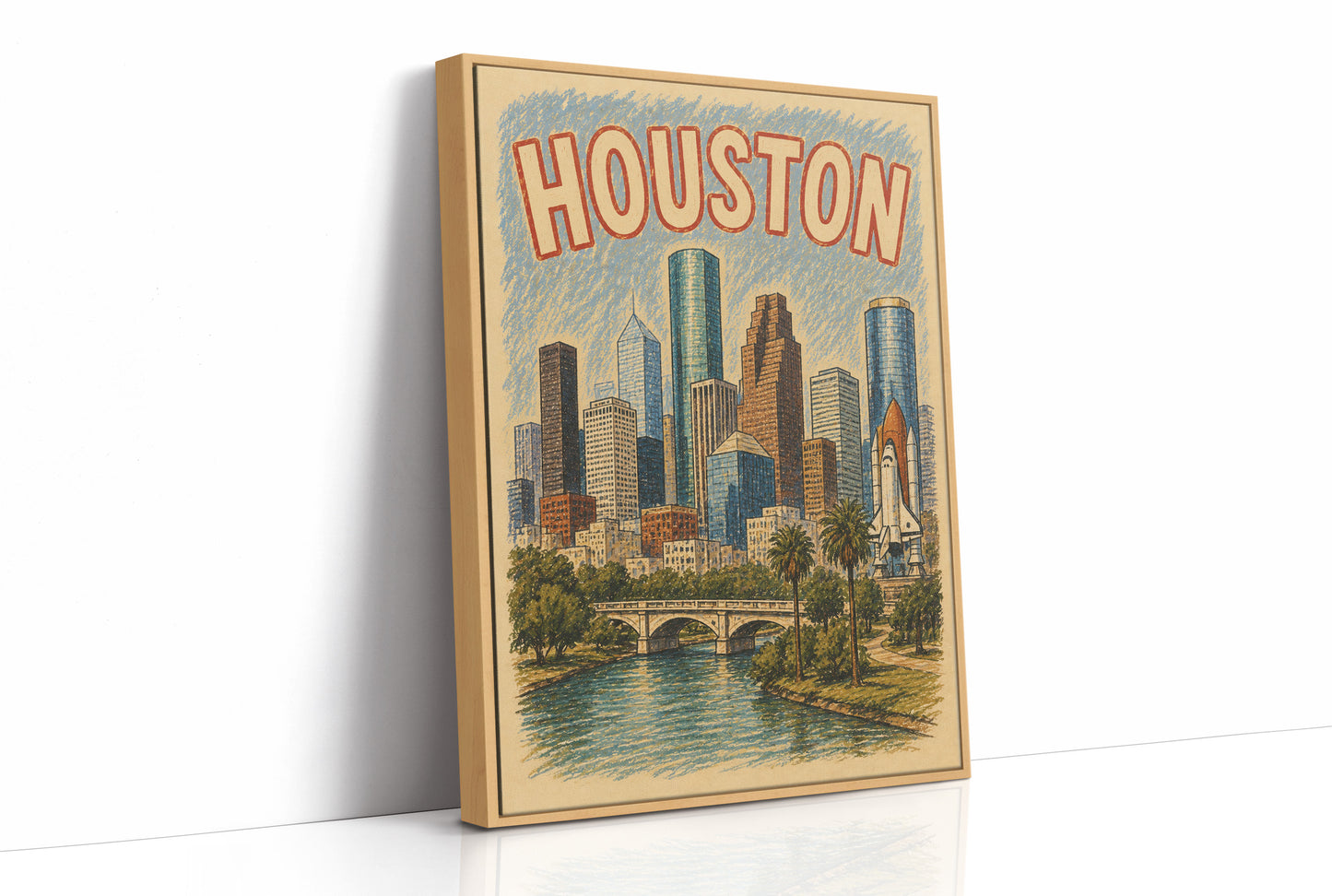 Houston, Space City Skyline