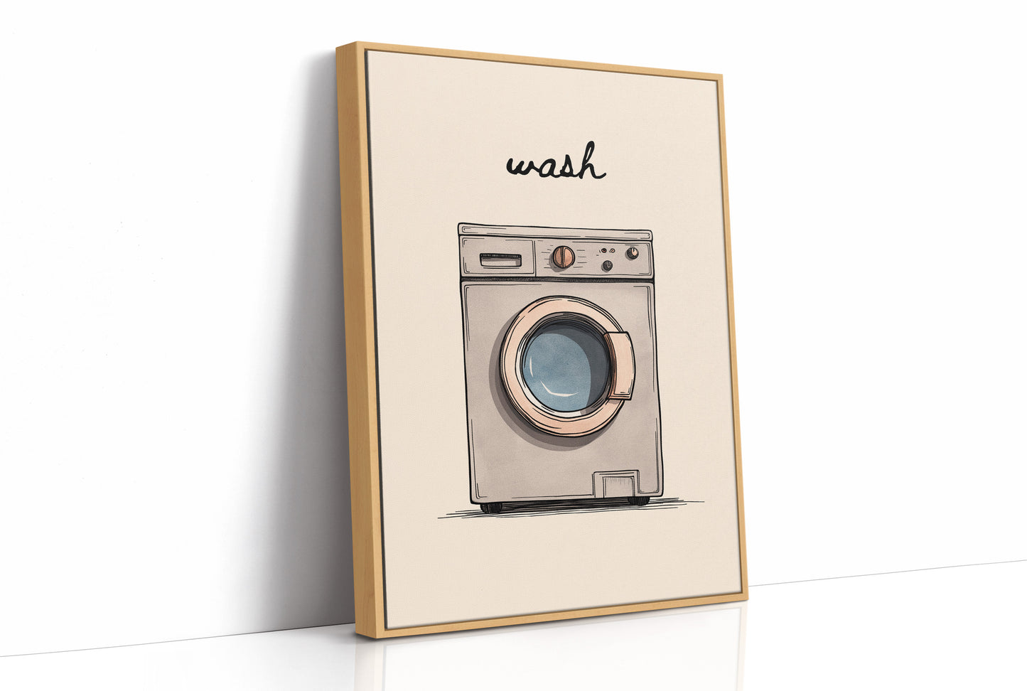 Wash In Simple Lines