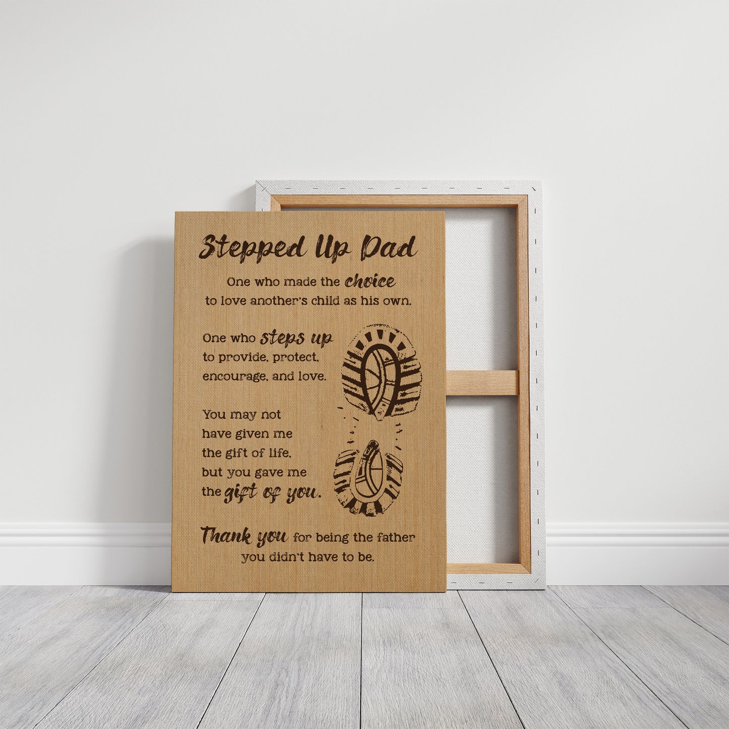 The Father You Didn't Have To Be — Wood