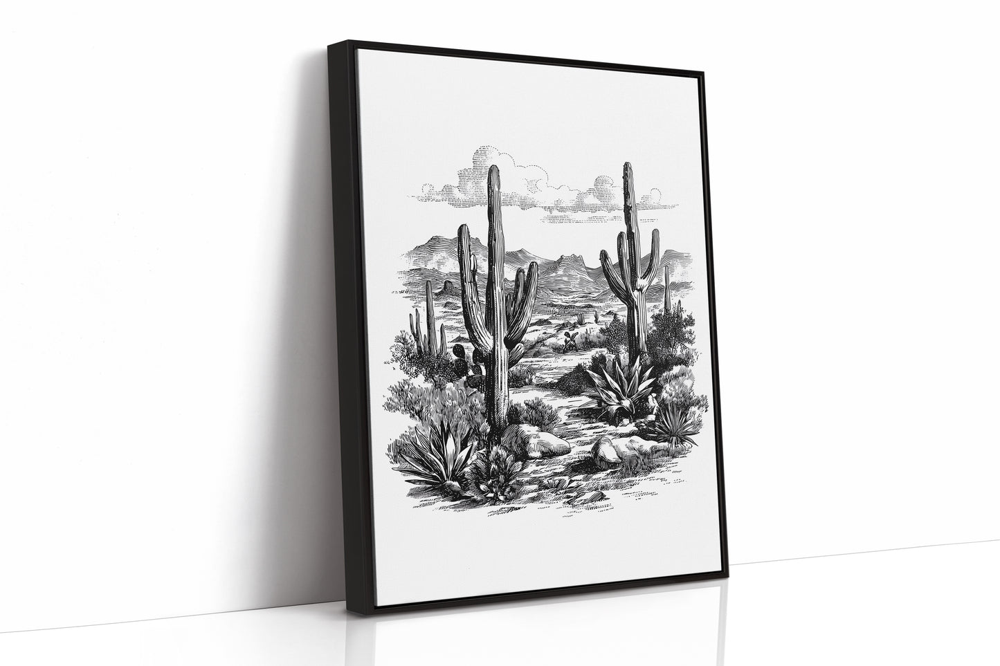 Stillness Between The Cacti